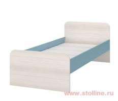 Мебелион Нижний Новгород  - заказать Кровать «Флауэ» (бирюза) СТЛ.093.27  за 4380 рублей