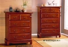 Мебелион Нижний Новгород  - заказать Комод Мартиника 5 ящ. (Martinique) Темный орех  за 36000 рублей