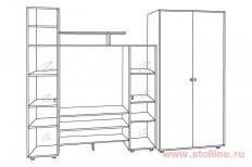 Мебелион Нижний Новгород  - заказать Гостиная «Рубис» (Венге)  за 0 рублей