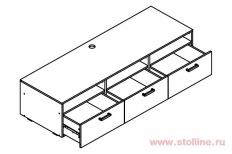 Мебелион Нижний Новгород  - заказать Тумба под ТВ «Джадд» СТЛ.032.03  за 9500 рублей