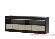 Тумба под ТВ с 3-мя ящиками «Ксено» СТЛ.078.01