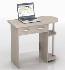 Мебелион Нижний Новгород  - заказать Компьютерный стол Иволга КС-10-С (Дуб Беленый,Венге)  за 3710 рублей