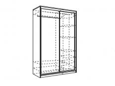 Мебелион Нижний Новгород  - заказать Шкаф-купе «Рене» (без /с зеркалом)  за 18900 рублей