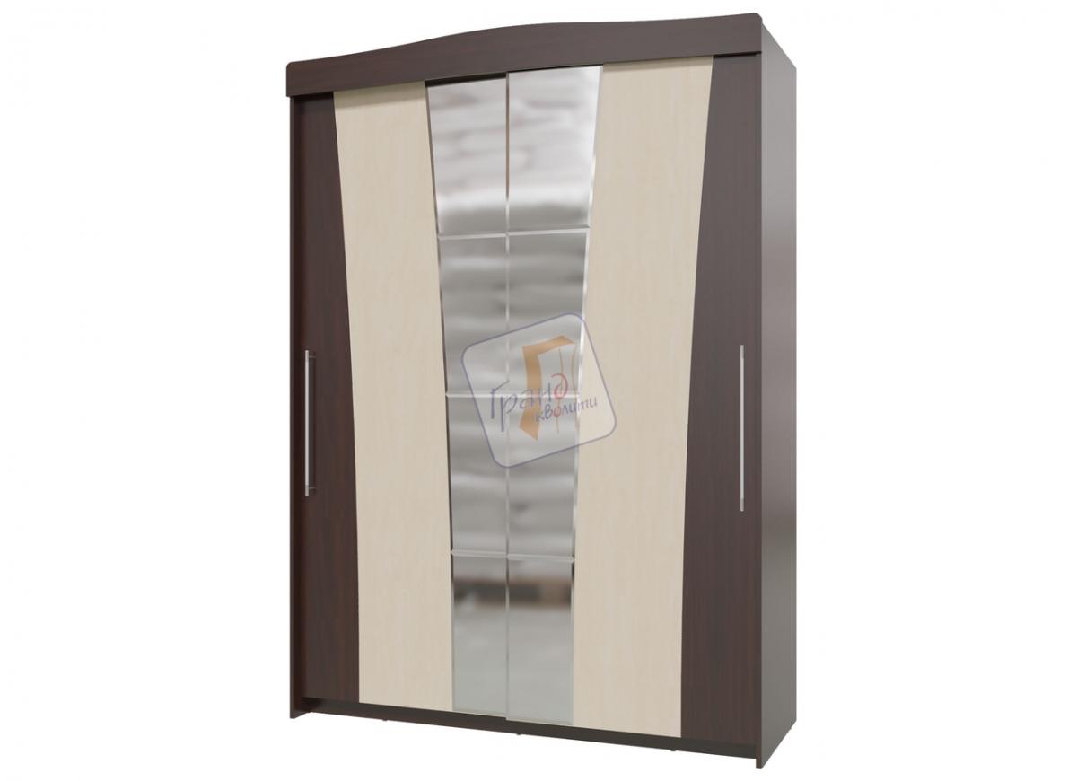 Мебелион Нижний Новгород  - заказать Вместительный платяной 2х-дверный шкаф-купе Наоми  за 15550 рублей