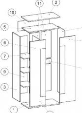 Мебелион Нижний Новгород  - заказать Ультра 2 Шкаф  за 7300 рублей