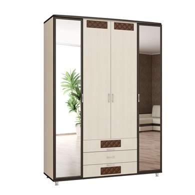 Мебелион Нижний Новгород  - заказать Премьера 24 шкаф 4-створчатый с зеркалом  за 17450 рублей