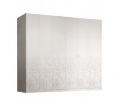 Шкаф 6-и дв. Роза (без/с зеркалам)