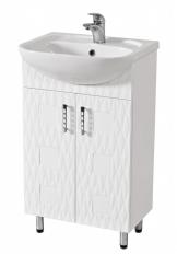 Тумба с раковиной для ванной  АСCОЛЬ 50