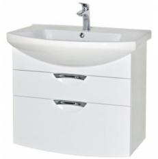 Умывальник с тумбой ГЛОРИЯ 75 (КОНСОЛЬНАЯ)