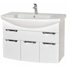 Умывальник с тумбой  ГЛОРИЯ 90 (КОНСОЛЬНАЯ)