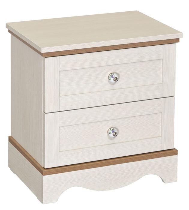 Мебелион Нижний Новгород  - заказать Miss Flower Тумба прикроватная на два ящика KOM2S-50  за 10405 рублей