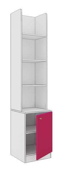 Мебелион Нижний Новгород  - заказать Ральф-7 «Цветы» №5 Пенал с 1 дверью  за 3980 рублей