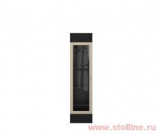 Шкаф со стеклом 1 дверный «Vision» СТЛ.021.03