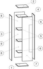 Мебелион Нижний Новгород  - заказать Ультра 5 Пенал  за 3660 рублей