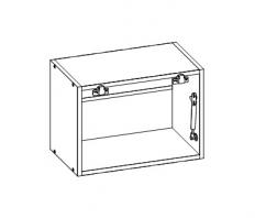 Шкаф навесной 50 гориз. над вытяжкой