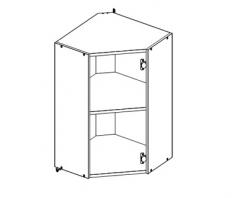 Шкаф навесной угловой